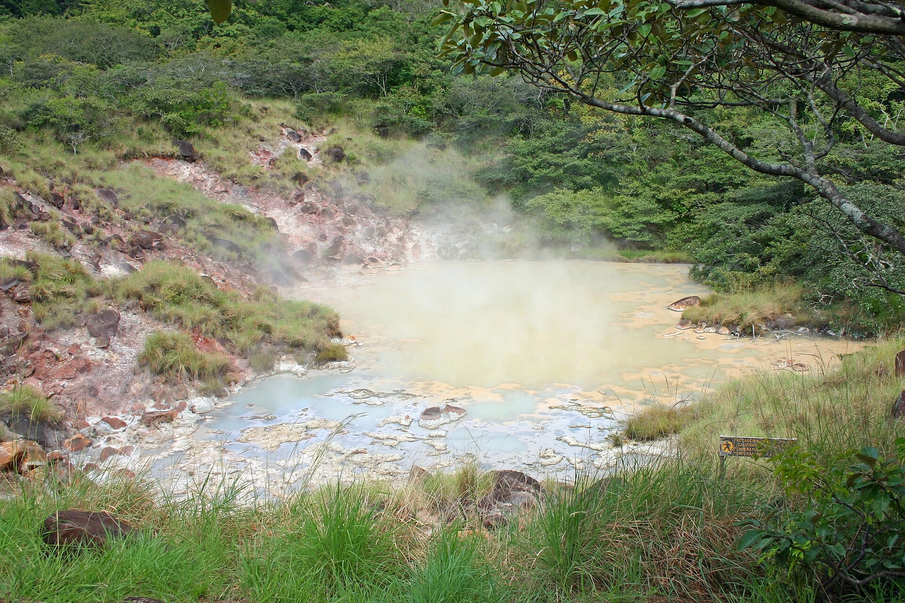 Rincón de la Vieja geothermal loop in Costa Rica.