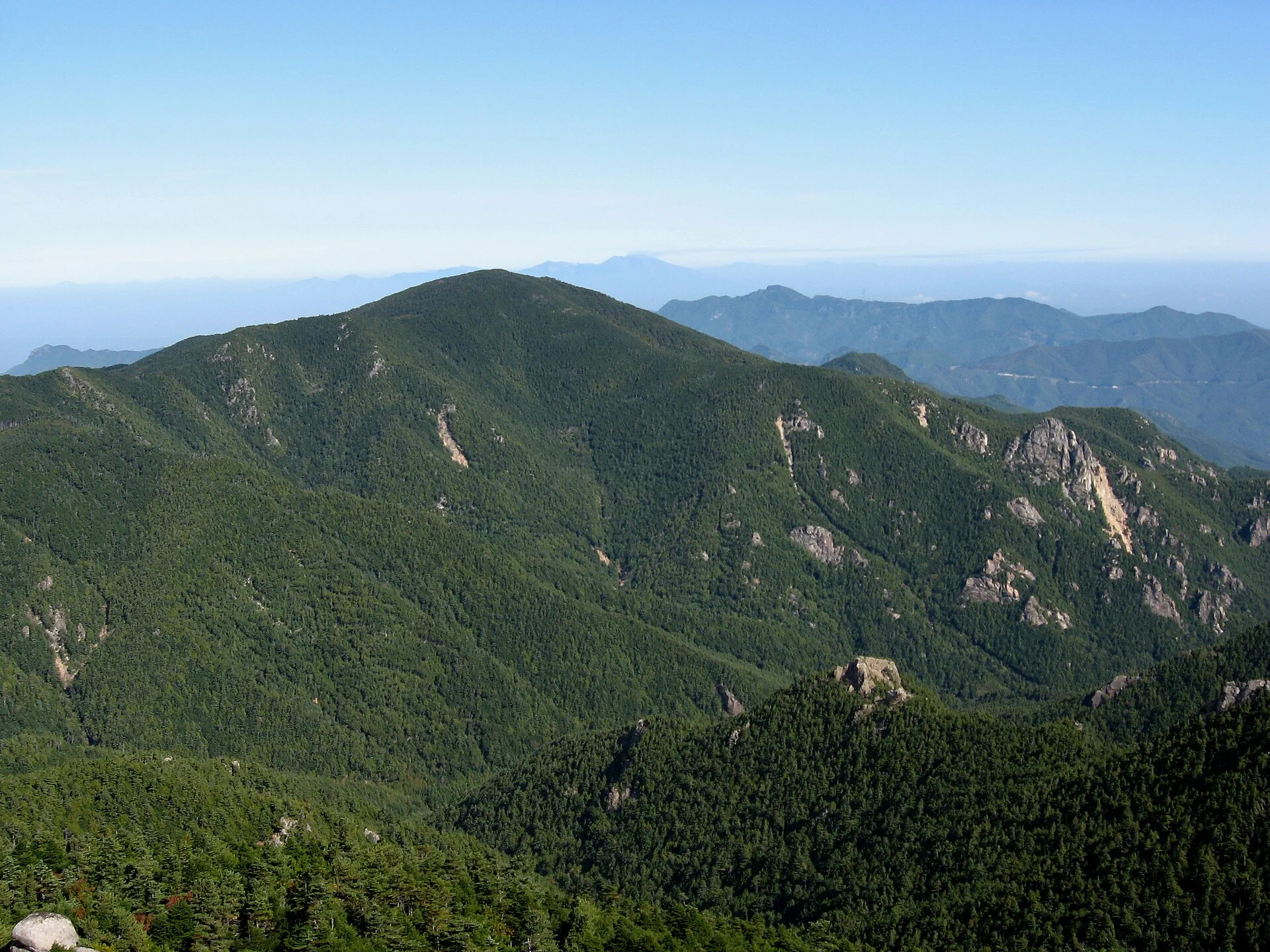 Climb in Ogawayama in Japan.