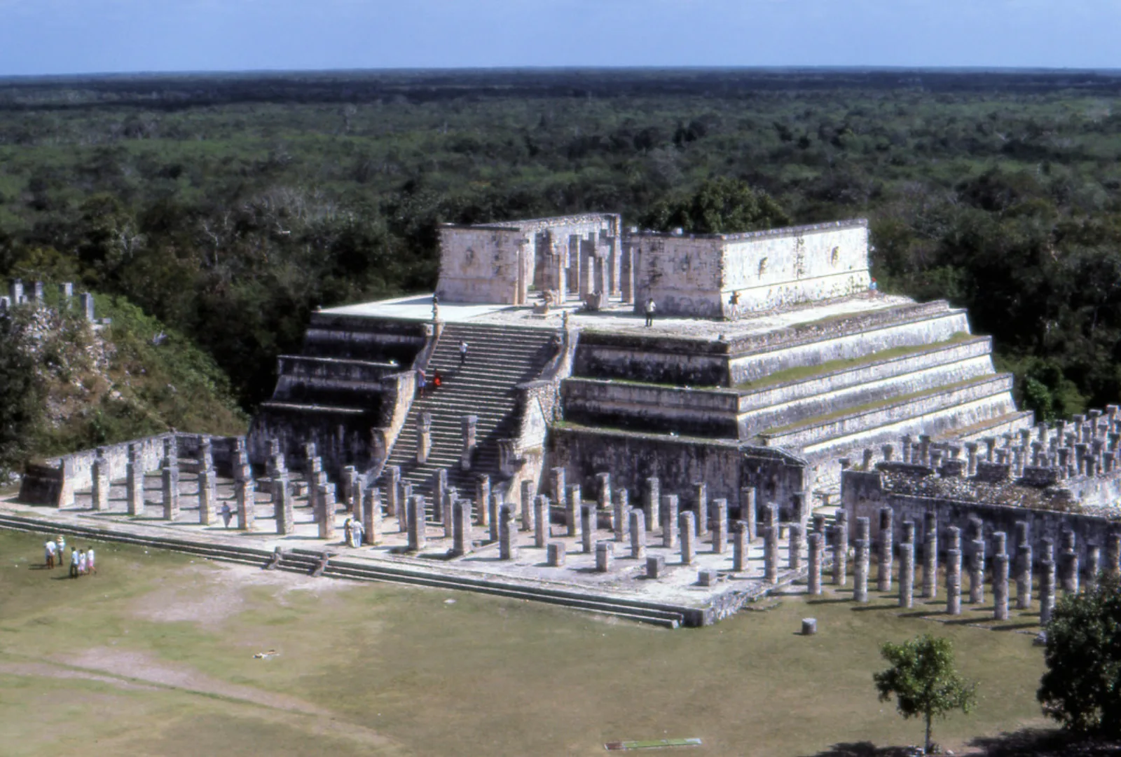 Temple of the Warriors at Chichén Itzá, Mexico