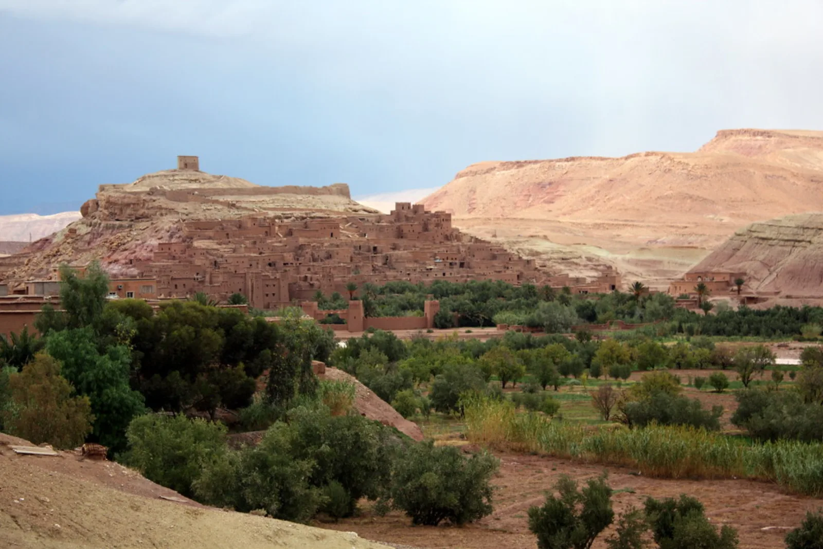 The earthen ksar of Aït-Ben-Haddou in Morocco