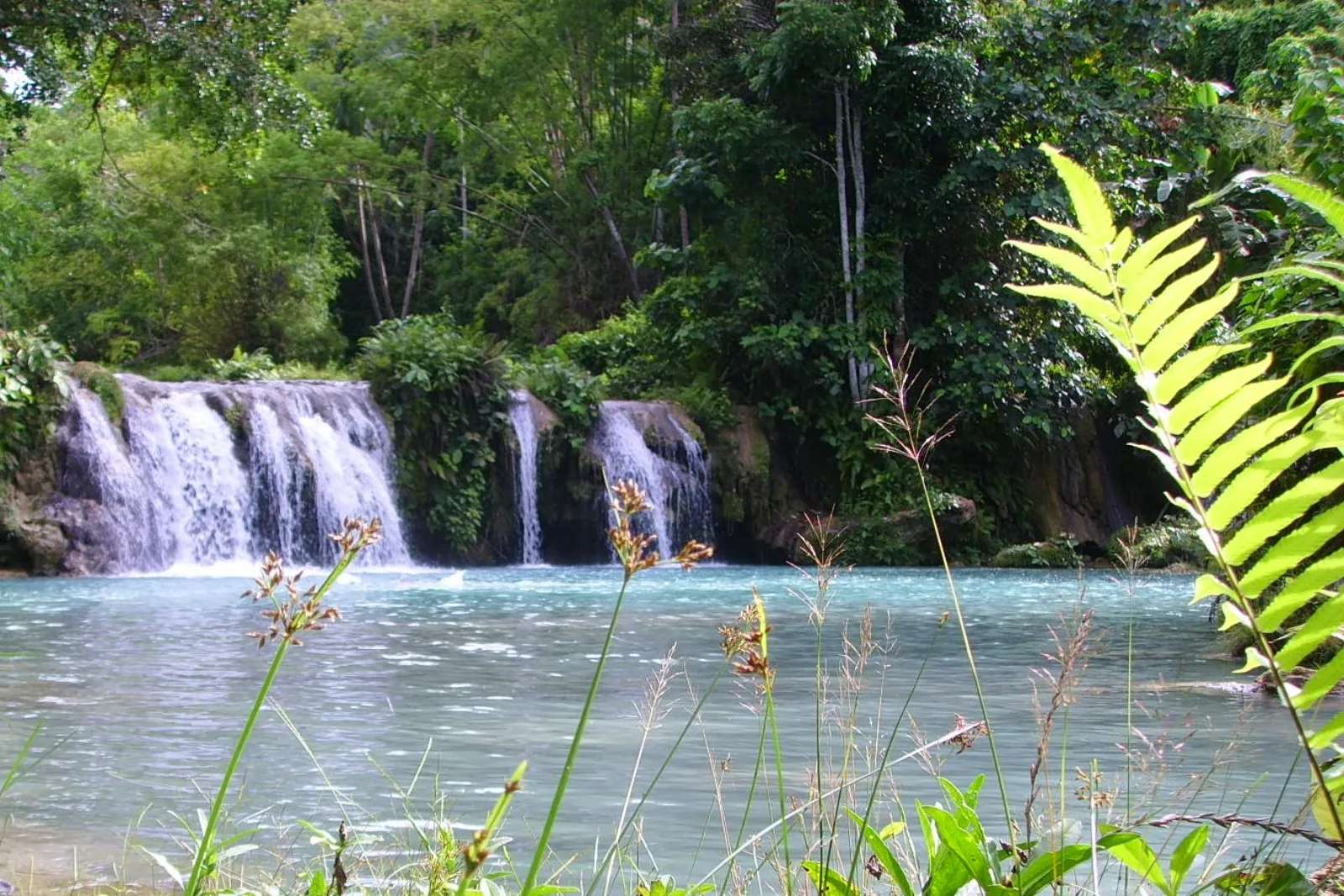 Las cascadas de Cambugahay, en Siquijor.