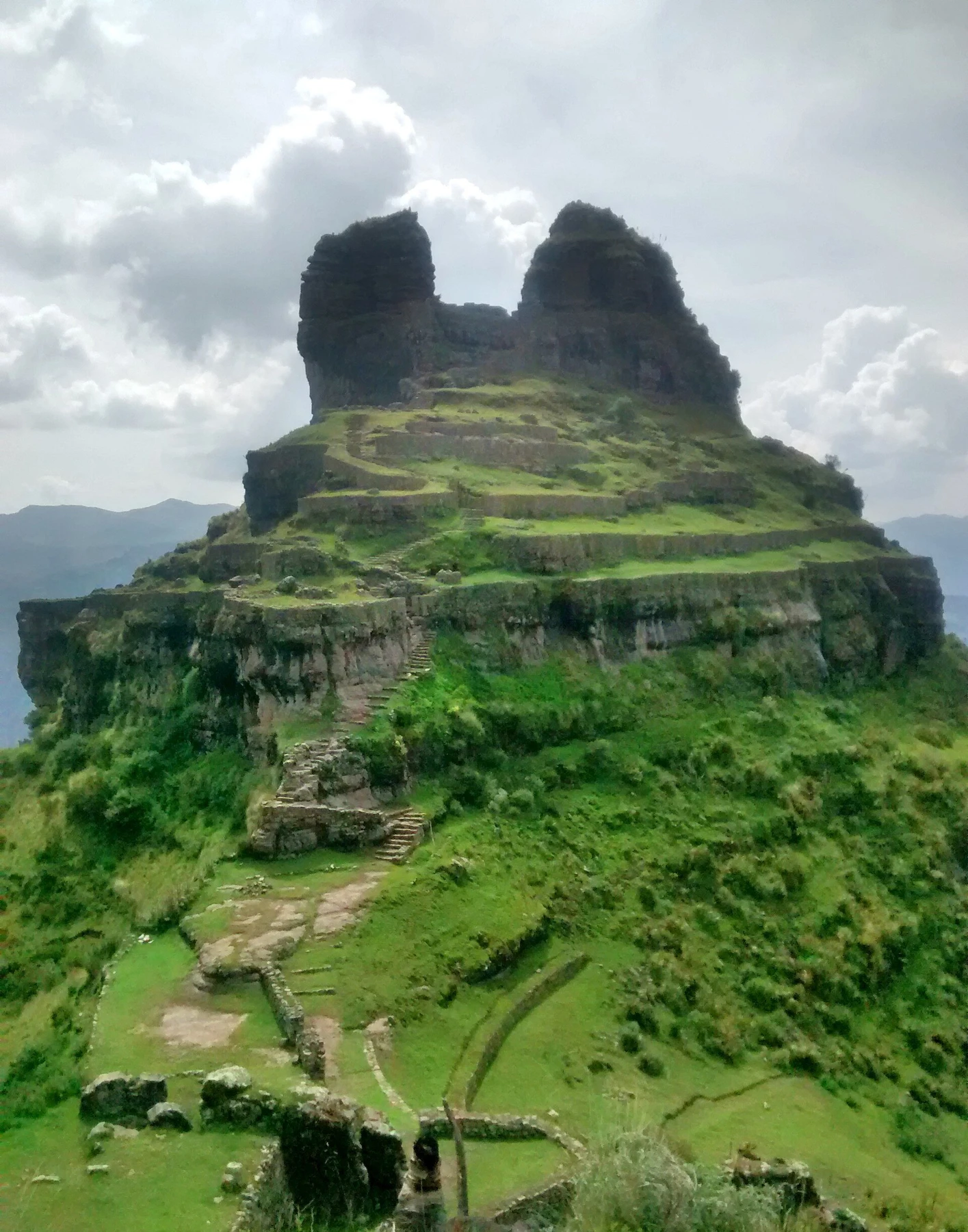 Waqrapukara in Peru.