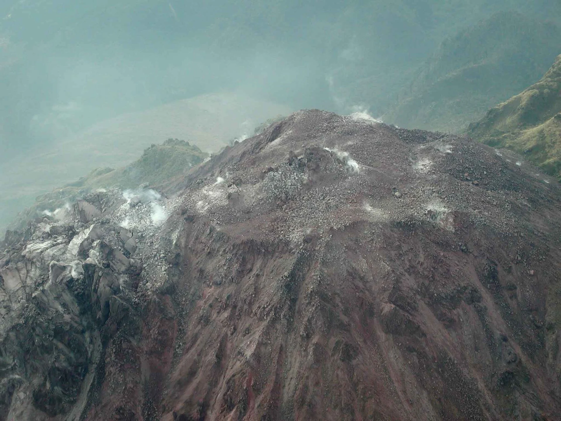 Heisei Shinzan in the Mount Unzen volcanic complex.