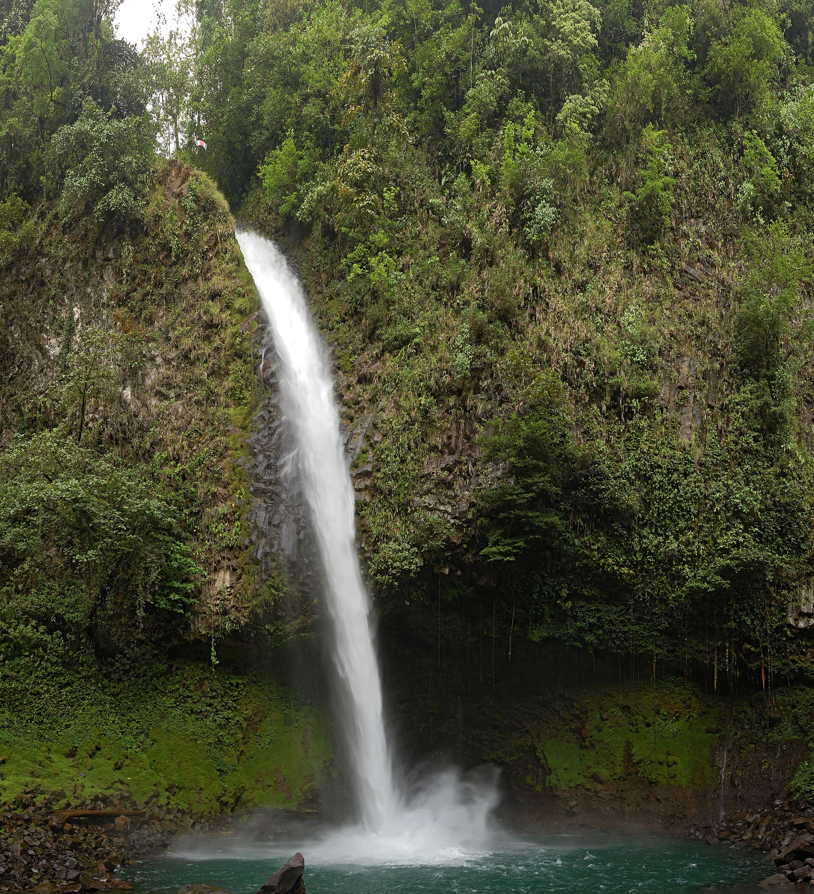 La Fortuna Waterfall in Costa Rica.