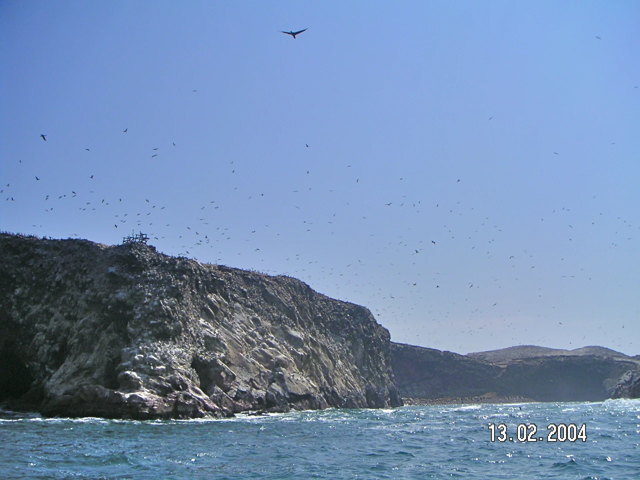 the Ballestas Islands in Peru.